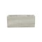 Contemporary Home Living 8.75" Gray Rectangular Outdoor Planter Pot
